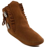 Two Button Softsole Boot brown